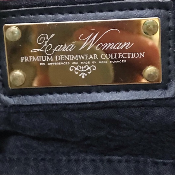 🆕🔥🎉HP/ZARA WOMANS PREMIUM DENIM WEAR JEANS/SO CUTE&COMFY&STYLISH BLACK JEANS - Picture 8 of 15